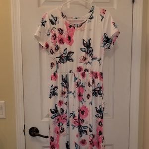 Floral maxi dress